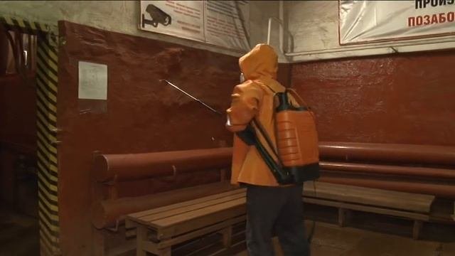 Дезинфекция производственных помещений в подразделениях СУБРа