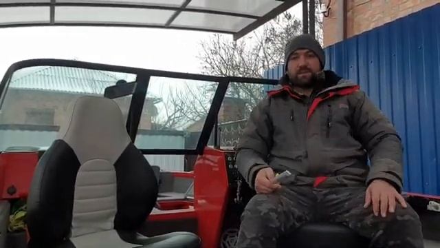 Амортизационные стойки в лодку, варианты установки в Fishpro 50 X5