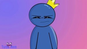 Rainbow friends - Sugar Crash, Roblox animation. Meme Animation Paranoid meme.