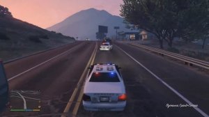 Гта5 игра за полицейского дежурство в Сенди-Шорс(округ Блейн).