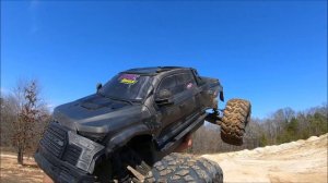 ARRMA Big Rock 6s in BEAST MODE with Hobbystar 1480kv and Max 6!