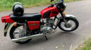 Заводим Иж Юпитер 5 после полной переборки.