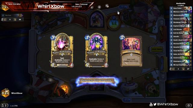 THIS DECK IS SO SWEAT | Deathrattle Rogue | Voyage to the Sunken City | Wild Hearthstone смотреть онлайн
