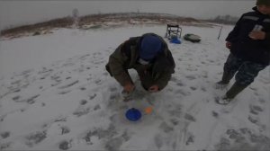 Щука на жерлицы в отттепель