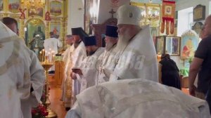 В Дербенте прошла литургия по погибшему в ходе нападения боевиков отцу Николаю