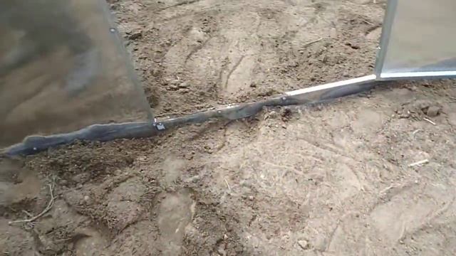 Грунтозацепы для теплиц. Теплица не улетит. Монтаж установка в Могилёвском районе. Точный Ход. смотреть онлайн