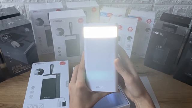 Power Bank ACL PW-41 50000mAh с фонариком - leengery.com.ua смотреть онлайн