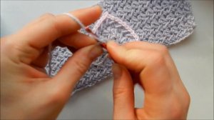 Повязка крючком "Кицюня". Повязка на голову крючком.