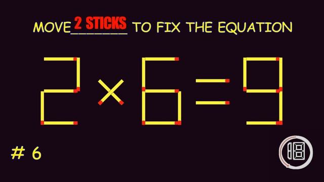 Matchstick Magic 12 | Fix by Moving Matchsticks| Matchstick Puzzles with Answers| Matchstick Tricks смотреть онлайн