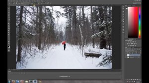 Snow Texture Photoshop Processing Tutorial