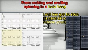 Bad Boy Beatles drum and bass  lyrics chords score tabs