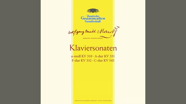 Mozart: Piano Sonata No. 12 in F, K.332 - 1. Allegro смотреть онлайн