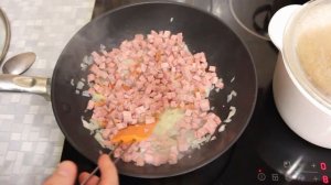 Перловая каша с ветчиной. Улучшенный рецепт армейской кирзухи. С 23 февраля, мужики!
