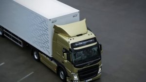 Volvo Trucks - Demonstration of the unique technology Volvo Dynamic Steering