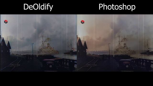 Сравнение программ для колоризации видео. DeOldify против Photoshop