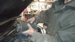 Mazda Capella GFEP Замена воздушной гофры / Mazda Capella GFEP Air Corrugation Replacement