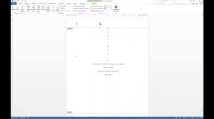 Setting up an APA Paper in Microsoft Word