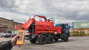 Вакуумная илососная машина МВС-7+1 на шасси КАМАЗ 43118-3011-50