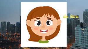 Немецкий язык Части тела. Die Körperteile, das Gesicht