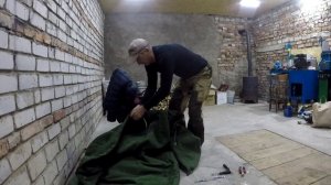 ШТОРКА для ГАРАЖА как и чем закрепить...