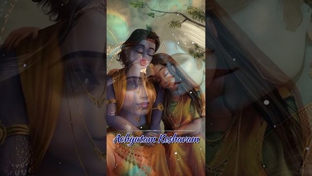 achyutam keshavam | अच्युतम केशवम | shree krishna status | hare krishna | radhe krishna status |