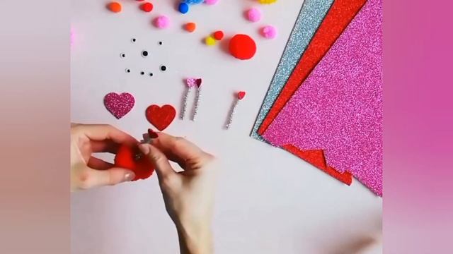 ПОДЕЛКИ НА 14ФЕВРАЛЯ СВОИМИ РУКАМИ /  ДЕНЬ СВЯТОГО ВАЛЕНТИНА /  DIY VALENTINE'S DAY