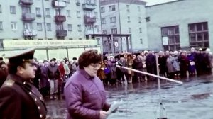 1986 год. Тюмень. Шофёры ДОСААФ