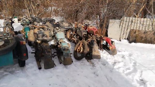 Купили мотоциклы со штраф стоянки. Урал/Днепр/К-750 смотреть онлайн