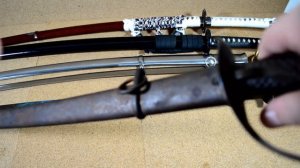 Кью Гунто - настоящие японские мечи предыдущего века - историческое оружие