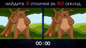 Лучший тест на внимательность !!! Найдите отличия между двумя картинками.