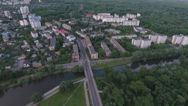 Чернигов. ЗАГС. Стрижень. Красный мост.  (DJI 0068)