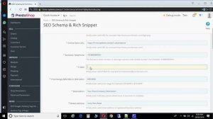 PrestaShop SEO Structured Data Schema Markup – Rich Snippet - Fields Validations