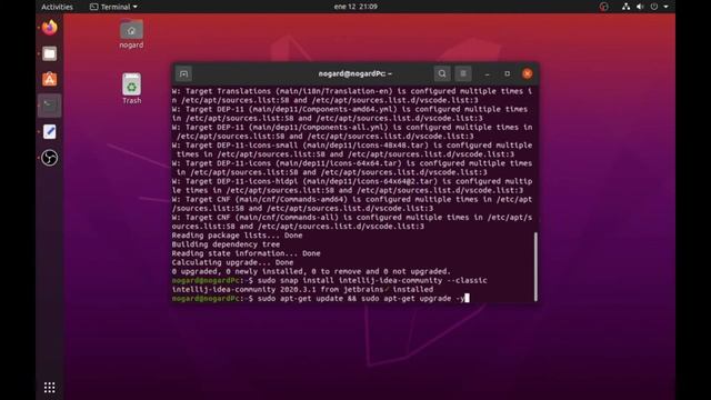 Tutorial Instalando Intellij IDEA desde la terminal en Ubuntu 20.04 LTS смотреть онлайн