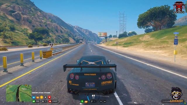 My New $25,000,000 Nissan GTR Liberty Walk edition REVIEW sa GTA 5!! смотреть онлайн