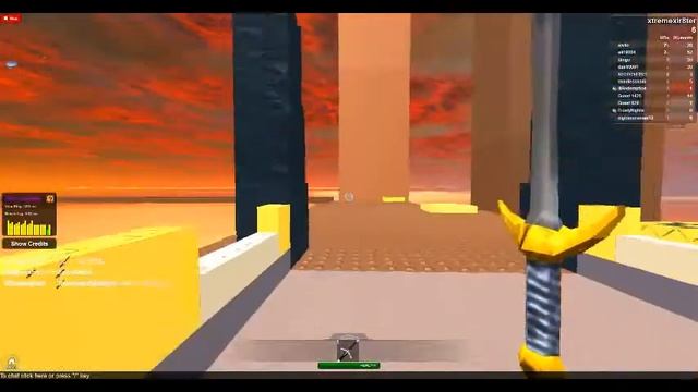 Roblox-Sword fight on heights 5: I am the FPS noob смотреть онлайн