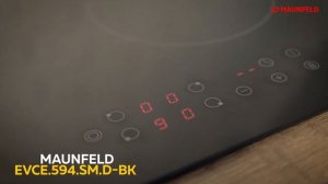Стеклокерамическая варочная панель Maunfeld EVCE.594.SM.D-BK
