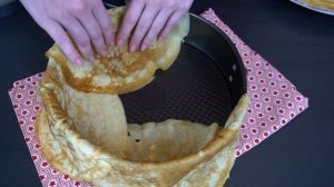 Торт из БЛИНОВ с творожным кремом: Блинный торт без выпечки