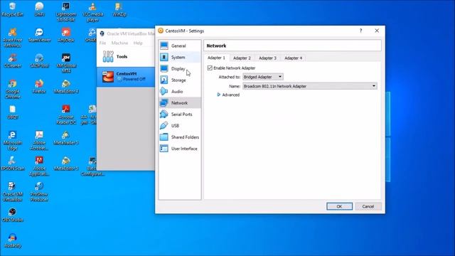 Install Linux CentOS and bridge to LAN on Oracle Virtualbox смотреть онлайн