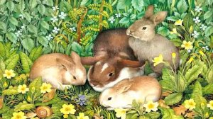 "Зайчики" (муз.Г.Финаровского, сл.в.Антоновой) - для детей 3 лет