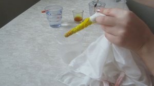 Шибори шелкового платка на дюбелях мастер-класс по японскому узелковому батику tie-dye DIY  shibori