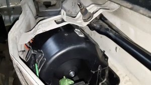 Мотор отопителя  2108 в Opel Kadett