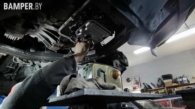 Течь поддона АКПП или двигателя. Решаем проблему смотреть онлайн