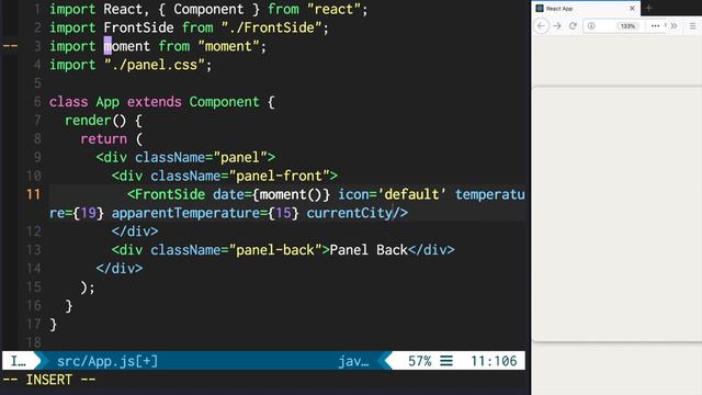 React Tutorial - Making Weather App #4 смотреть онлайн