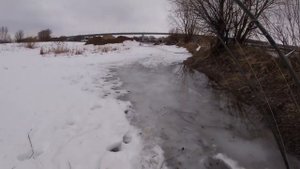 Ловля на Спиннинг Зимой _ Москва Река _ Бронницы.