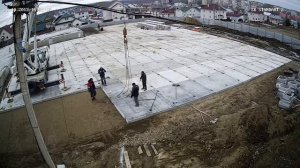 установка дорожных плит 2