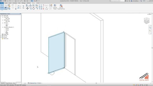Door Swing - Revit Tutorial смотреть онлайн