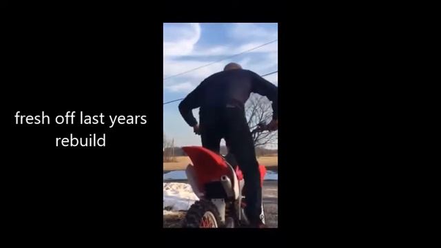 Modified 2002 Honda CR125r walkaround смотреть онлайн