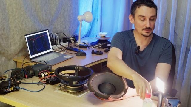 Ремонт динамика, замена подвижки Ноэма100ГДН45-8