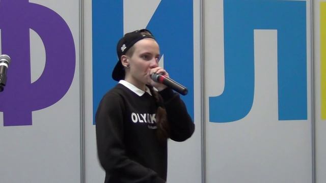 Женский битбокс. Olya Keks