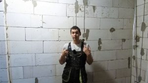 УСТАНОВКА ШТУКАТУРНЫХ МАЯКОВ ПО УРОВНЮ БЕЗ ЛАЗЕРНОГО УРОВНЯ/ГРУНТОВКА ГАЗОБЛОКА ПОД ШТУКАТУРКУ